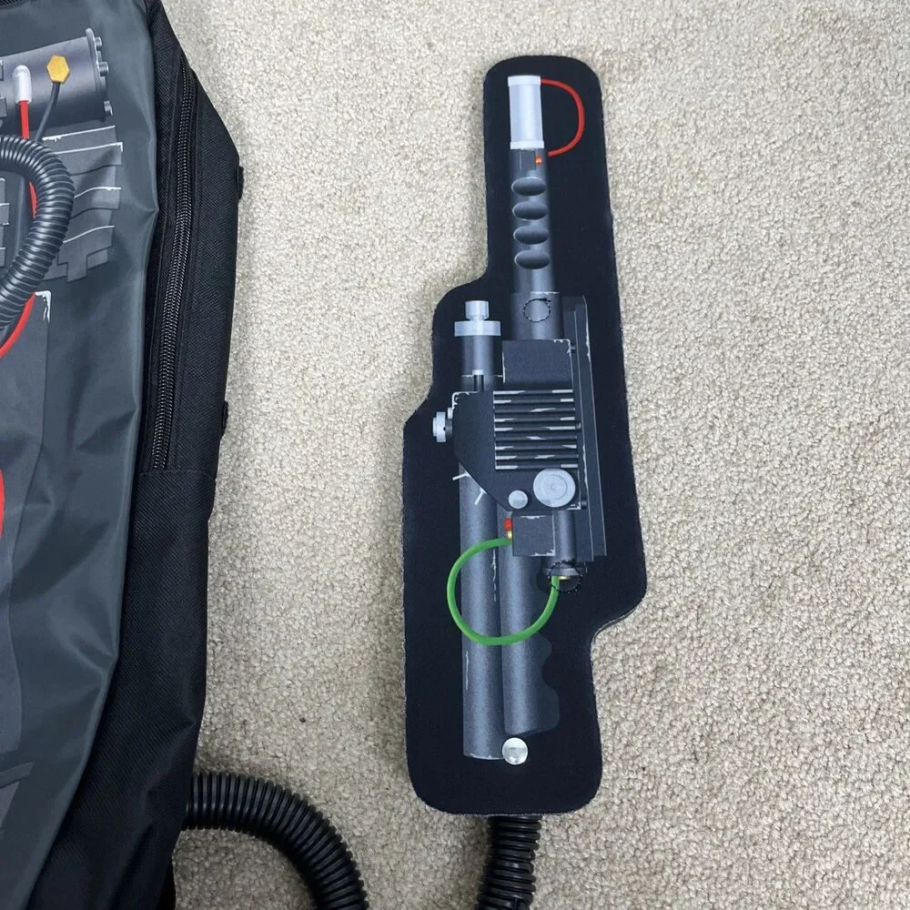 Ghostbusters Adult Costume Plus Sz 2XL Jumpsuit,Proton Pack Backpack Wand Unworn
